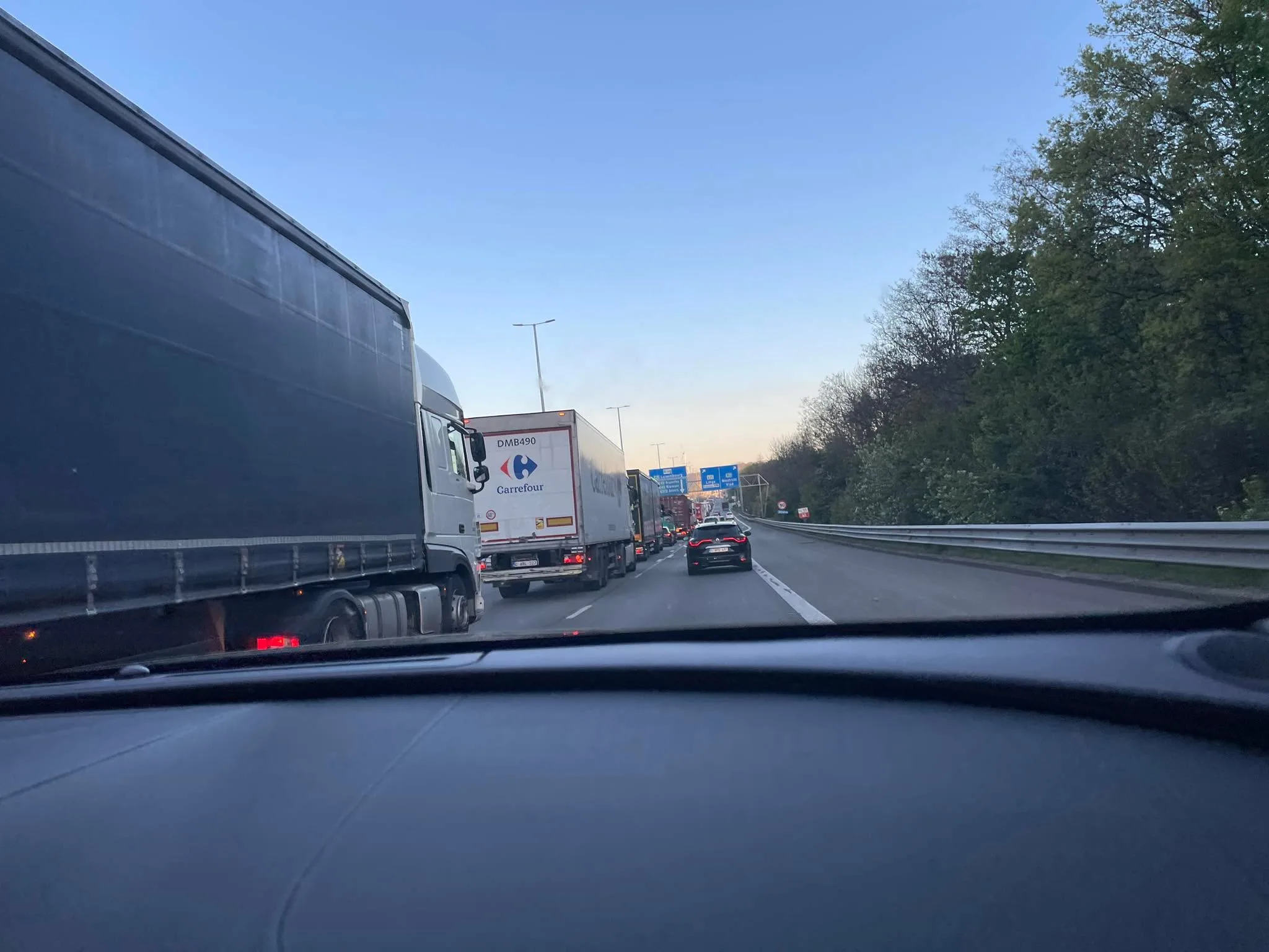 Encore une belle journée… mais qu’est-ce qui se passe ? #mobilite #liege