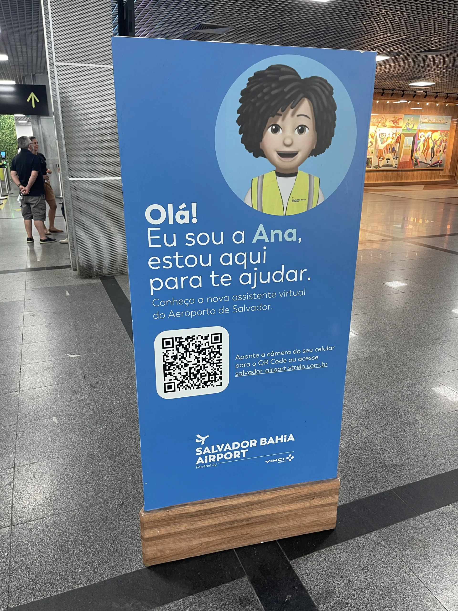 Ana, l'avatar dopé à l'IA qui vous guide dans l'aéroport de Bahia