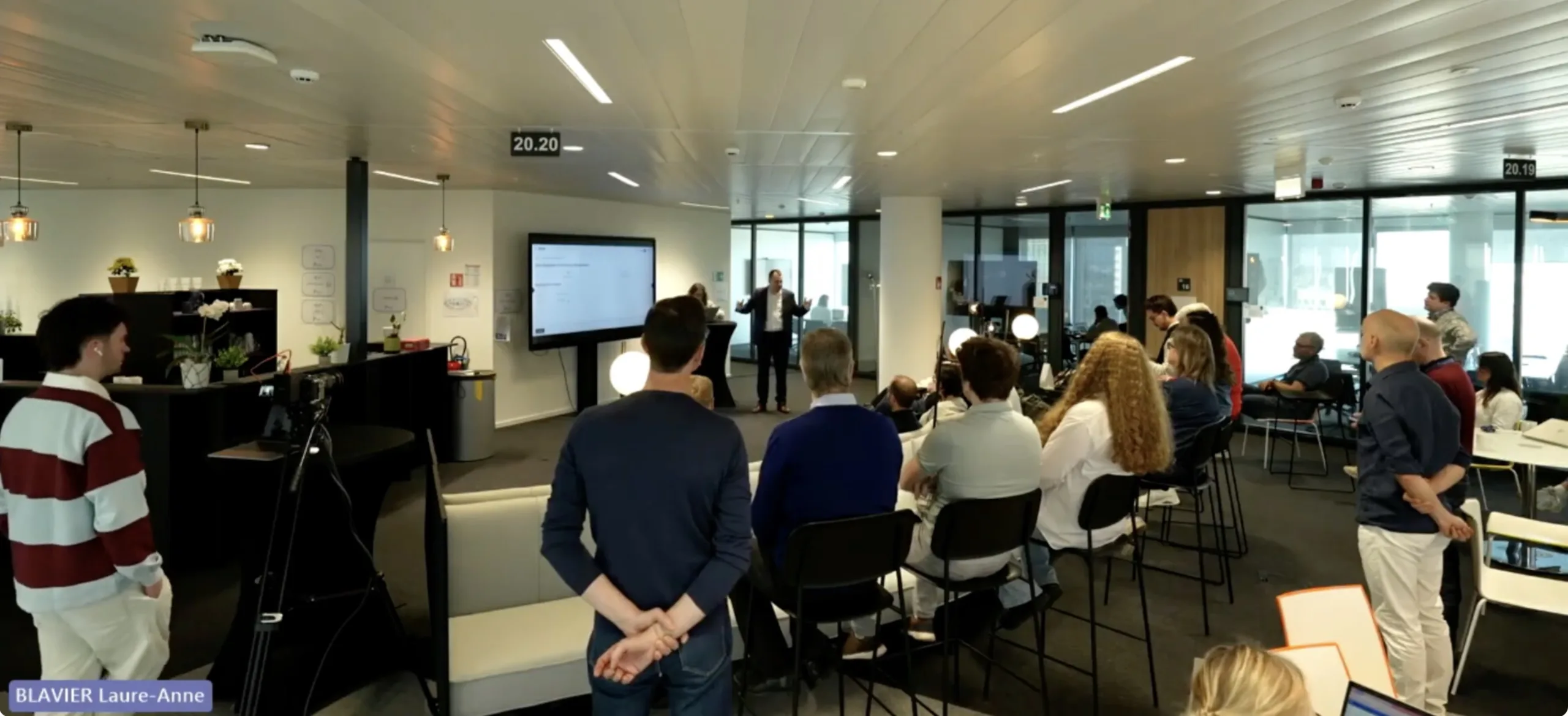 Des participants au GoodMoning de Paradigm