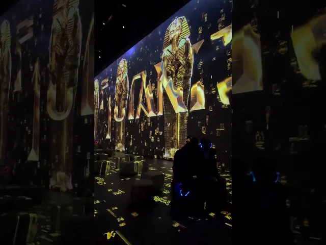 Exposition immersive touthankhamon - Bruxelles
